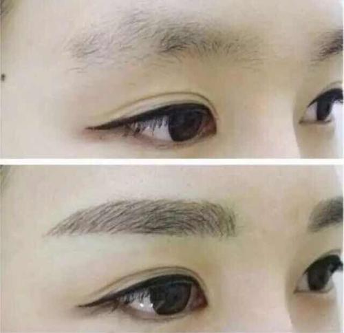 纹眉有哪几种类型 现在纹眉分几种类型图片